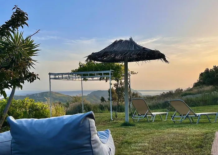 Villa Despina 2 Plakias Private Villa, Private Swimming Pool Garden, Panoramic Sunset