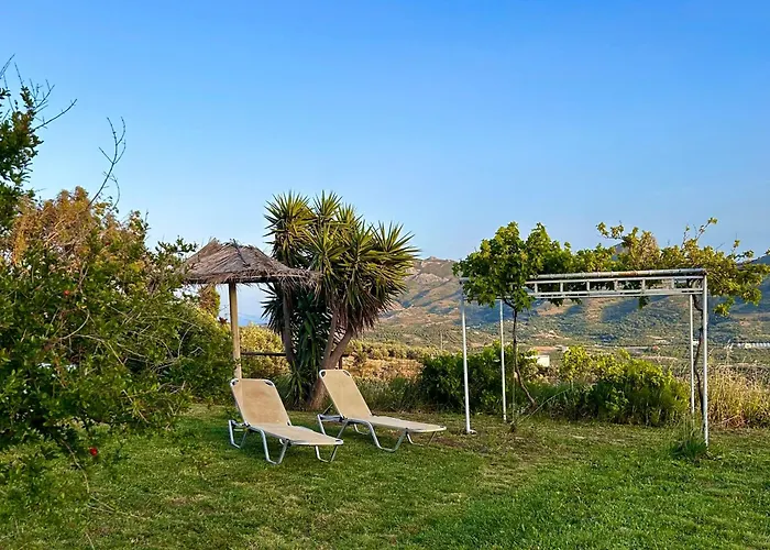 Villa Despina 2 Plakias Private Villa, Private Swimming Pool Garden, Panoramic Sunset