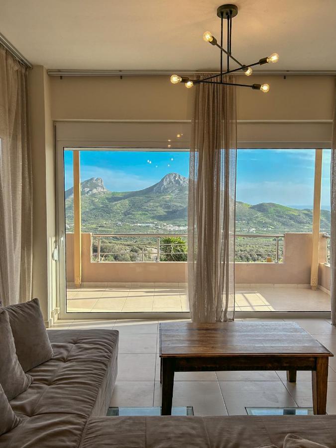 Despina 2 Plakias Private Villa, Private Swimming Pool Garden, Panoramic Sunset