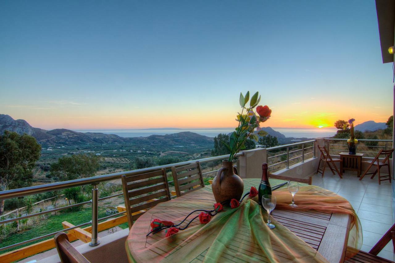 Despina 2 Plakias Private Villa, Private Swimming Pool Garden, Panoramic Sunset Villa