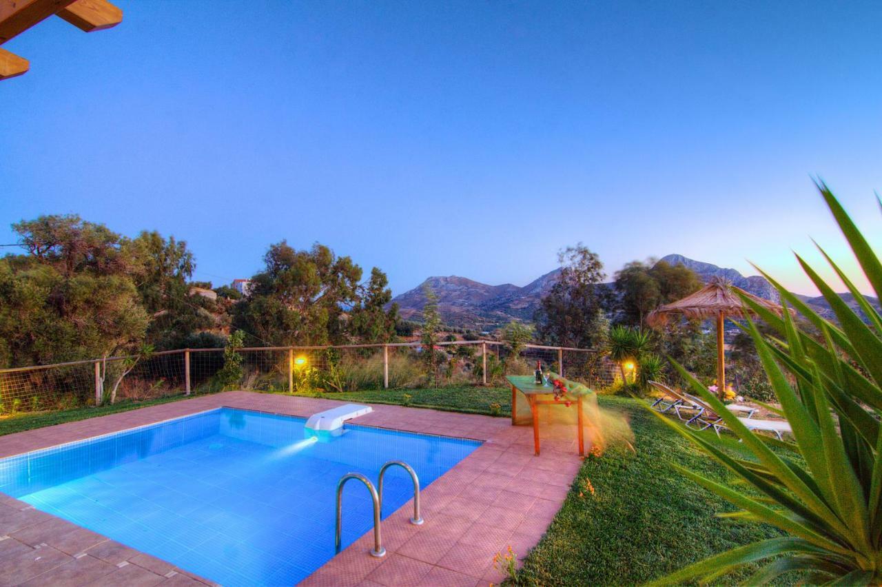 Villa Despina 2 Plakias Private Villa, Private Swimming Pool Garden, Panoramic Sunset *